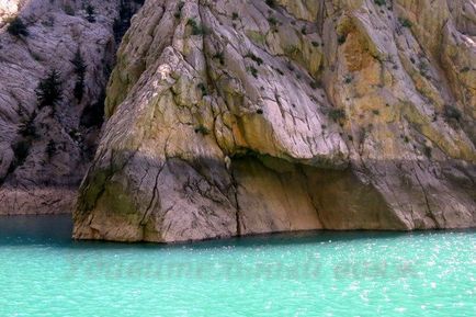 Green Canyon (zöld kanyon), utazás Tatiana Vysotskaya