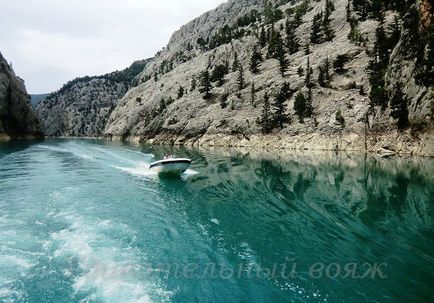 Green Canyon (zöld kanyon), utazás Tatiana Vysotskaya