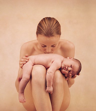 Idei pentru o fotografie a nou-născuților) - mamele țării