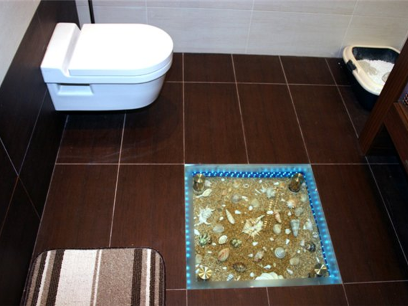 Idei pentru opțiunile de decorare a băii (decorare) Idei pentru baie