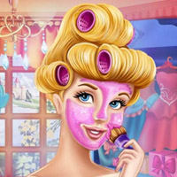 Princess játék frizura Belle (Belle) Princess játék frizura belle