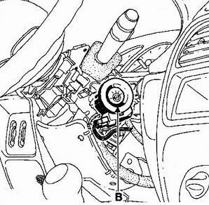 Indításgátló (olyan eszköz működési elv, szubsztitúció) Renault Simbol - Renault szimbólum (szimbólum)