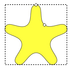Inkscape - інструмент зірки