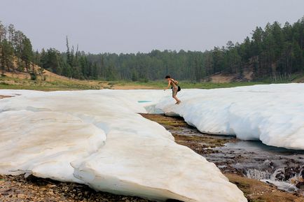 Джерело булуус або прогулянка по льоду посеред спекотного літа, traveliving