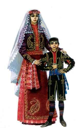 Історія моди вірменський національний жіночий костюм