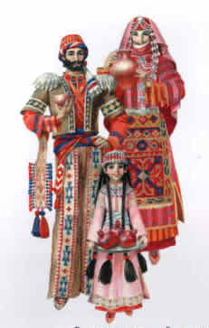 Moda Istorie Armean National Women's Suit