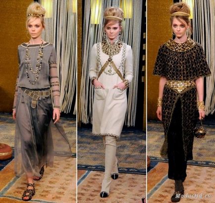 Istoria modei bizantine este la modă