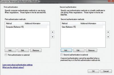 Ізоляція серверів за допомогою ipsec в середовищах windows server 2008 і windows vista, windows it pro