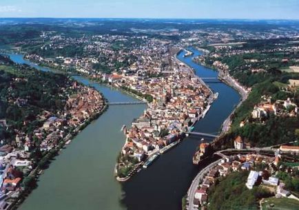 Cât de departe de München este orașul Passau și puteți examina toate frumusețile într-o singură zi