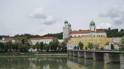 Cât de departe de München este orașul Passau și puteți examina toate frumusețile într-o singură zi