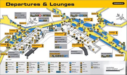 Cum se ajunge de la Aeroportul Schiphol din Amsterdam