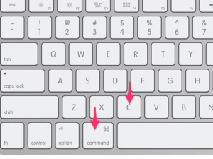 Cum să copiați textul utilizând tastatura