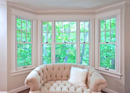 Cum să dați un loc confortabil pentru a vă relaxa în fereastra de golf 15 răspunsuri foto, cabană de artă