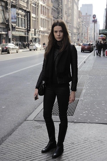 Як одягаються дівчата в нью-йорку - модні вуличні образи