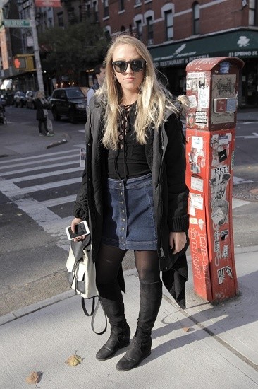 Cum sa imbraci fete in New York - imagini de moda pe strazi