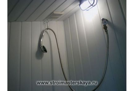 Як побудувати літній душ, на дачі своїми руками - строймастерская