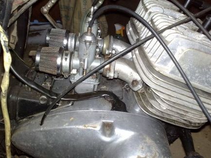 Cum să instalați în mod corespunzător 2 carburatoare pe Izh yupiter - motociclete sovietice - motociclete iz, Ural,
