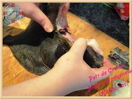 Főzni lepényhal - tenger receptek Petr de cril - on