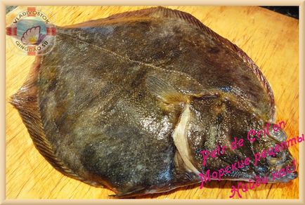 Cum să gătești flatfish - rețete marine de la petr de cril-on