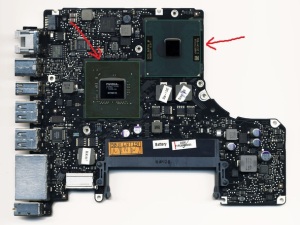 Cum de a dezasambla un laptop Apple macbook pro unibody 13 