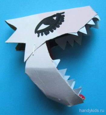 Як зробити дракона з паперу та маску дракона