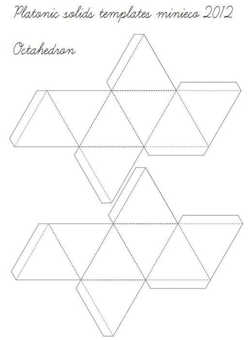 Cum se asamblează un octaedru dintr-un circuit de hârtie