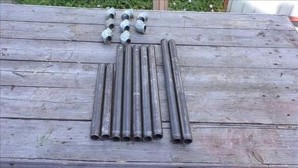 Cum să asamblați un scaun din conducte de apă din oțel - invenții