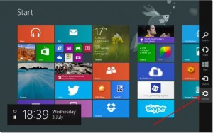Hogyan kell beállítani a háttérkép a kezdőképernyőn háttérben a Windows 8
