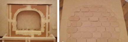 Камина, изработена от картон с ръцете си - инструкции стъпка по стъпка (32 снимки)