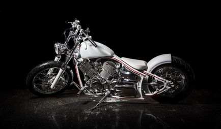 Кастом байк yamaha drag star 1100 від chpmotorsport, мото новини, кастоми, кафе рейсери, боббер,