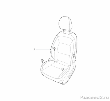 Kia a văzut cum să scoateți capacul scaunului, kia sportage