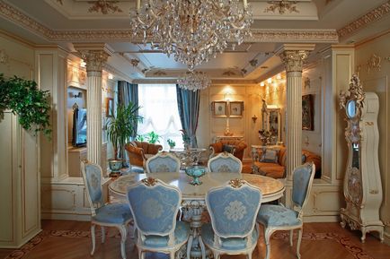 Klasszikus stílus a belső lakások és házak, szép design tervezés segítségével képeket, (tervezés) Klasszikus stílus a belső lakások és házak, szép design dekoráció segítségével képeket,