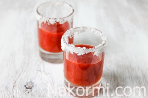 Cocktail „Bloody Mary” otthon recept fotó, főzés titkait