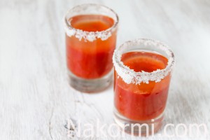 Cocktail „Bloody Mary” otthon recept fotó, főzés titkait