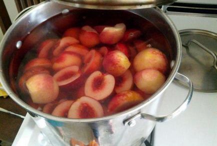 Compot de nectarine pentru iarnă