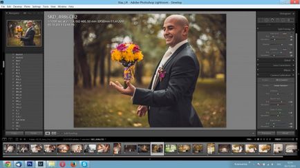 Коричневий колір фотографії в lightroom - весільний фотограф москва і крим
