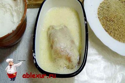 Chicken Kiev recept egy történet - egy eredeti és egyszerű