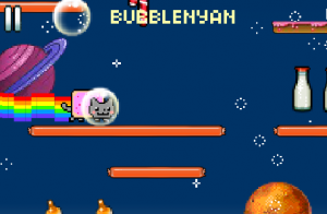 Кот Нян (nyan cat), bmgames