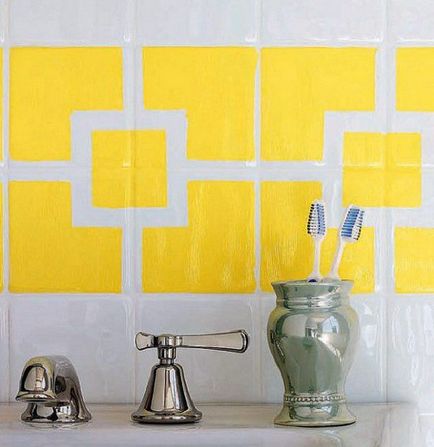 Фарба для плитки у ванній кімнаті - вибір і техніка нанесення