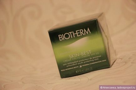 Cremă pentru pielea normală și combinată a tenului cel mai bun (spf 15) din biotherm - recenzii, fotografii și preț