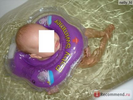 Коло на шию для плавання baby swimmer - «зручність - для батьків, веселощі - для дитини (фото в