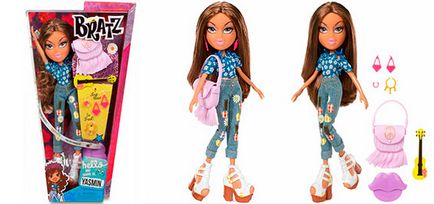 Ляльки bratz (Братц) огляд популярних ляльок - джейд хлоя жасмин саша