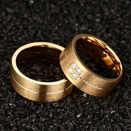 Cumpara inele de nunta cu diamante diamante de la 585 de aur