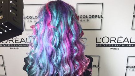 L - oreal a introdus o linie de culori #colorfulhair, părul prim