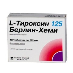 L thyroxine - instrucțiuni de utilizare, recenzii