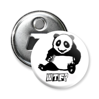 Magnet de deschidere wtf cu panda 58 mm - săpun casual