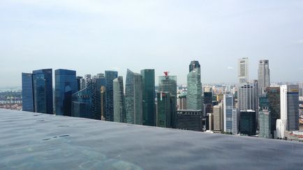 Marina bay sands - готель з небесним басейном в Сінгапурі - круїзний форум