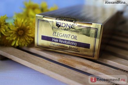 Масло для волосся dnc вишукане пожвавлення hair revitalizing elegant oil - «це масло повністю