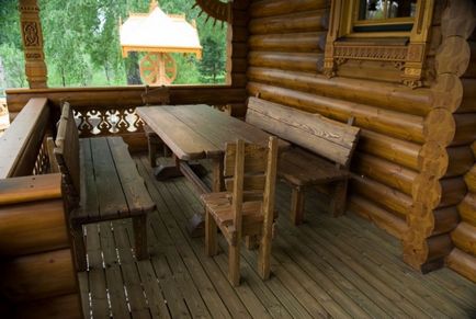 Bútor veranda kezét fotó (bútorok) Bútor veranda kezével fotó