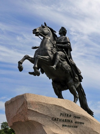 Conducatorul de bronz, monument al lui Petru cel Mare la Sankt Petersburg